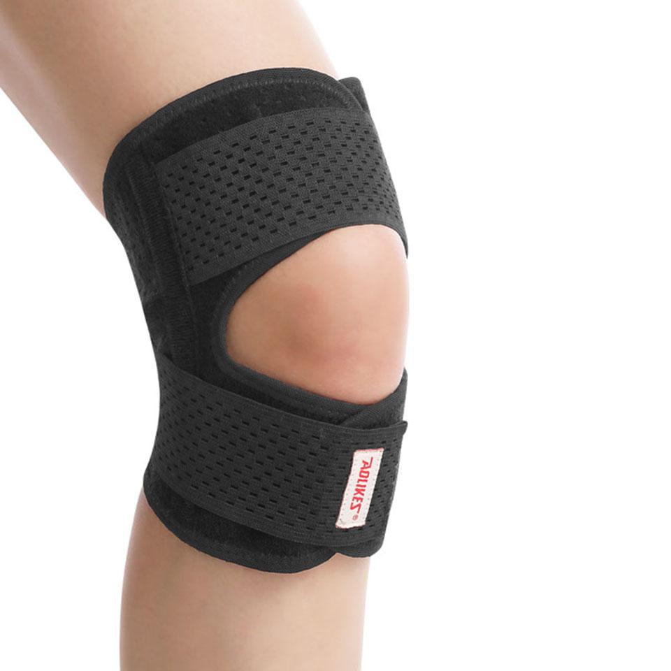 

Aolikes 1Pc Knee Brace Equipped With Side Stabilizers Relieve Meniscus Tear Knee Pain Joint Pain Relief Adjustable Settings Knee Care Knee Pads M