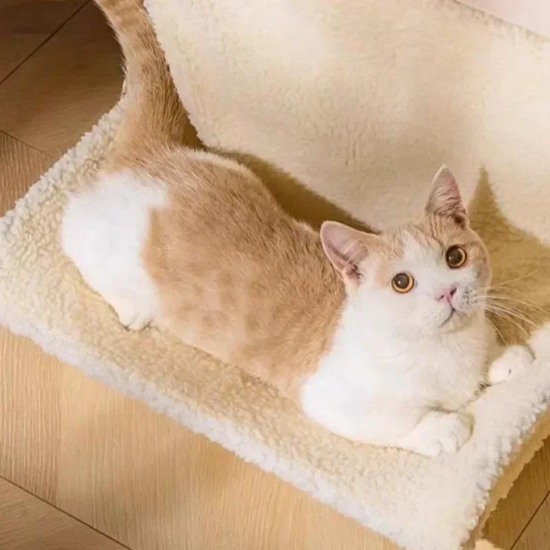 Cat Bed Pet Beds for Radiator Bench Kitten Pet Supplies New Product Hanging Cat Hammock Washable Winter Warm Cat Supplies