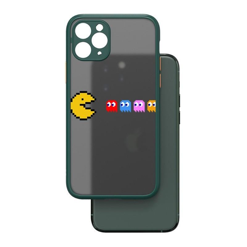 Roztomilý herní obal na telefon Pac-Man pro iPhone 13 12 11 Mini Pro Max XS X Max XR 8 7 Plus SE 2022 Obal na telefon v barvě kůže