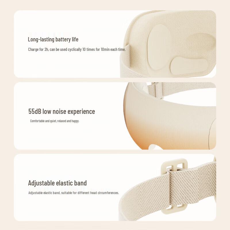 Breo SeeX3 Smart Eye Massager with Heat and Bluetooth Music