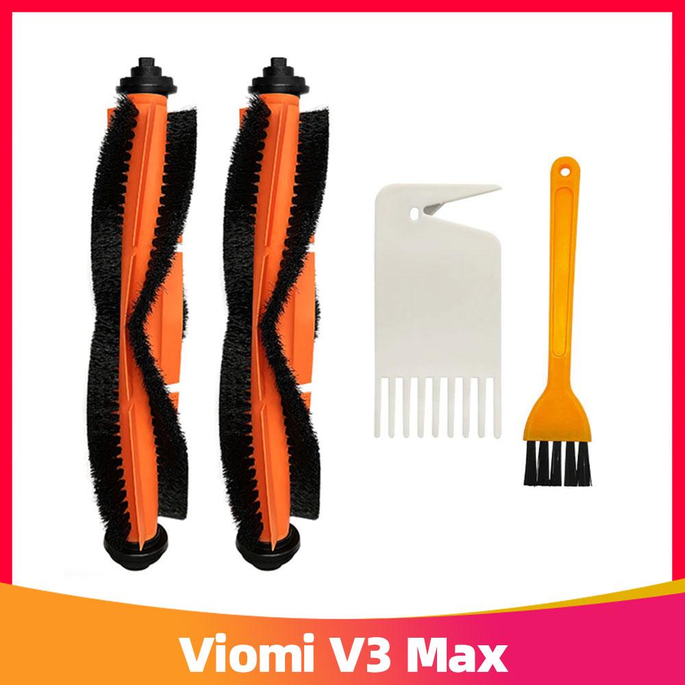 Für Xiaomi Viomi V3 Max Roboterstaubsauger Haupt-Seitenbürste Hepa-Filter Mopp-Lappen Ersatzteile Zubehör V-RVCLM27B