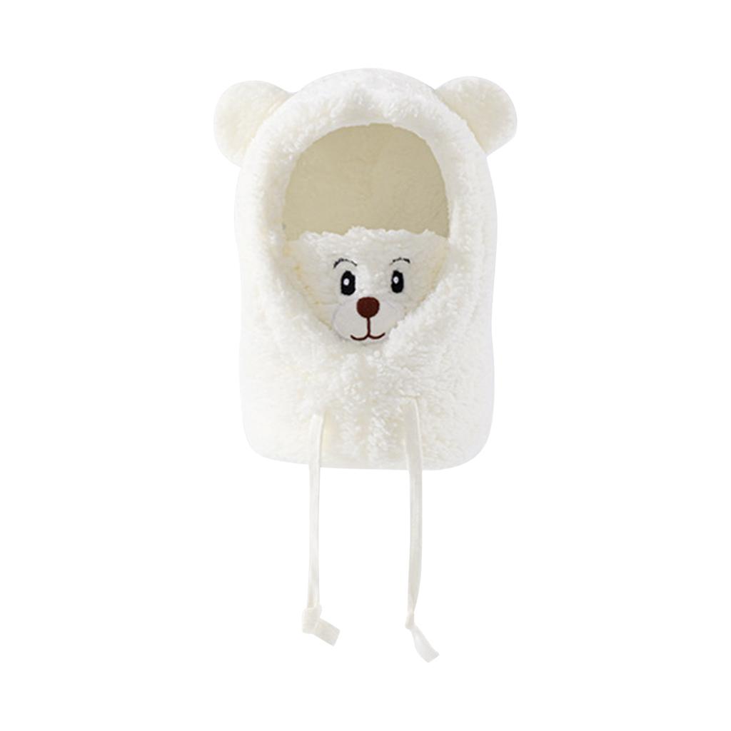 Winter Bear Head Cover , Multi-color Optional , Windproof Plush Material , Warmth