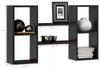 Polon Hanging Shelf Black Bookcase Photos Books