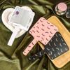 Eyelash Extensions Handheld Mirror Vanity Mirrors Portable Square Eyelash Extension Mirror Women Cosmetic Beauty Salon Supplies