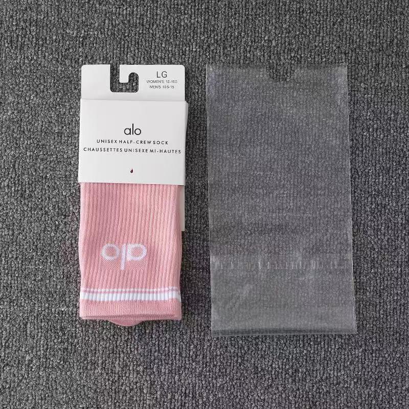Atmungsaktive Unisex-Socken bis zur Wade: 14 Farben, Ganzjahres, Schweißableitend, Bequem, Hautfreundlich für Sport, Yoga, Laufen. 36~43