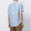 Polo Ralph Lauren SS22 Logo Embroidered Oxford Short Sleeve Shirt Men Shirts Blue 710787736-001