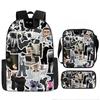 Toilette Mann und Monitor Person Skibidi Toilette Spiel Cartoon Rucksack, Umhängetasche, Federmäppchen