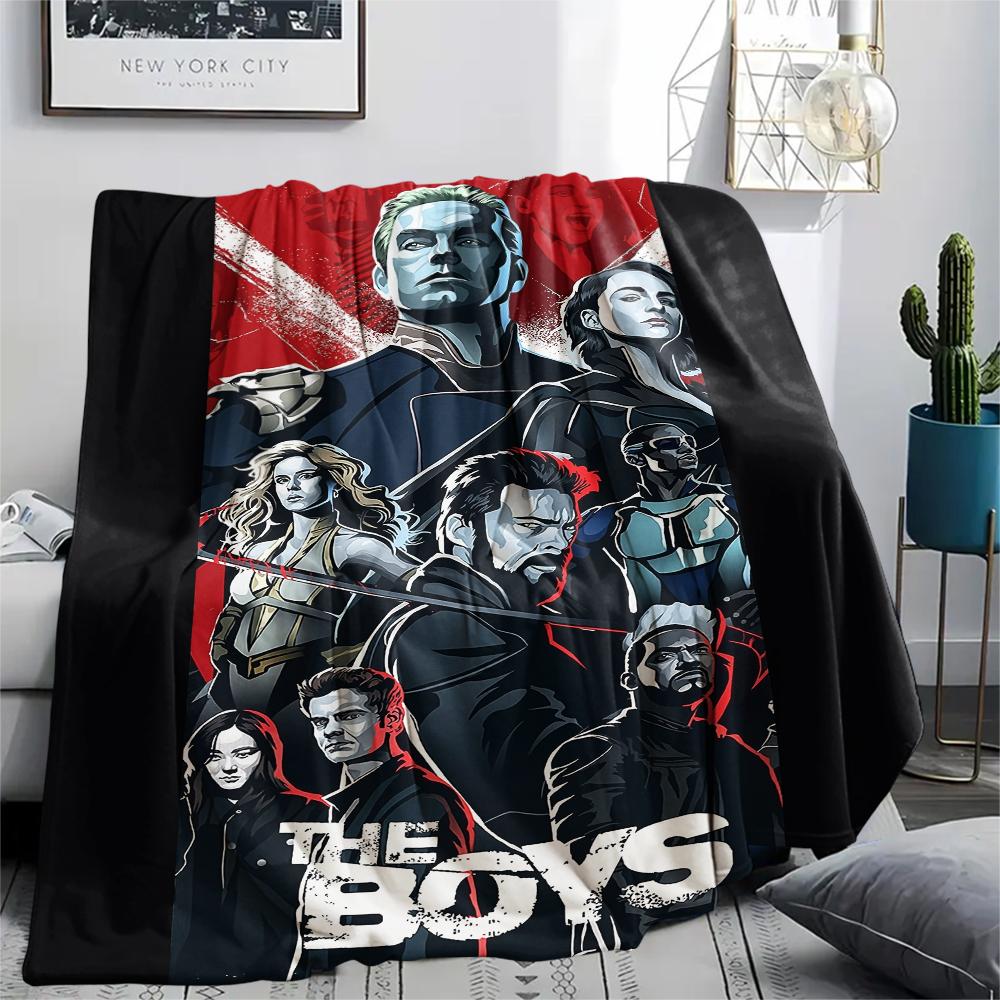 

The Boys,pattern Flannel Blanket, High quality Comfortable for All Seasons, Home Decor, Warmth and Comfort, Perfect for Gifts. 80cm x 120cm