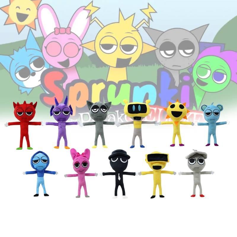 Toy Sprunki Plush Cartoon Gaming Peripherals Holiday Gift Dolls Children Boys