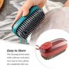 Kitchen Tools Pressing Cleaning Brush Soap Dispensing Metal Scrub Liquid Storage Tank Sponge Scrubber Dishwashing Pot Brush Tool