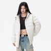 Lightweight 95% White Duck Down Hooded Puffer Jacket Winter Outdoor Activities Unisex Slim Fit