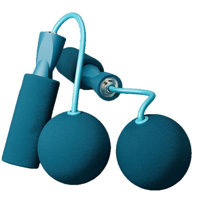 Cordless Big Ball Jump Rope for Middle School Exam Fitness - Thick Steel Wire for Children's Exercise.