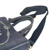 PRADA canvas Canapa Tote Bag denim blue Women Used