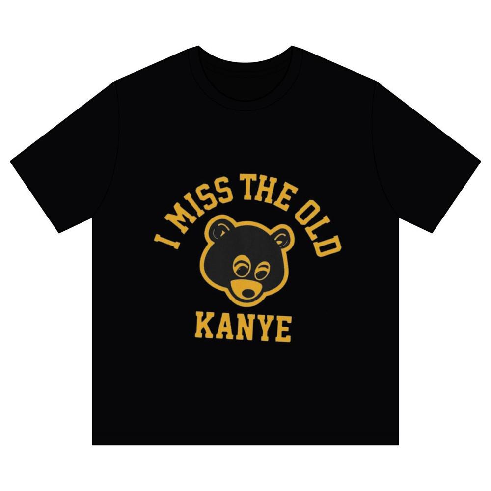 Я скучаю по старой футболке Kanye с коротким рукавом для мужчин и женщин, унисекс, размеры S-5XL XXXXL