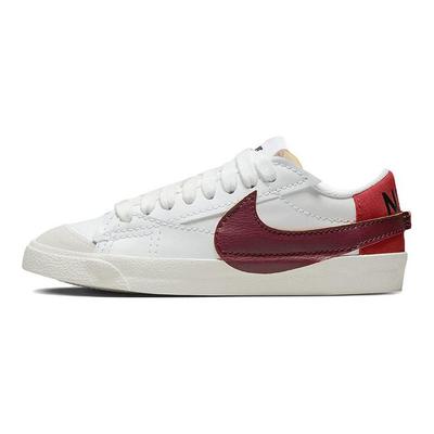 Blazer Low 77 Jumbo White Dark Beetroot Women Sneakers Cinnabar Black DQ1470-104