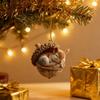 Forest Christmas Decorations Nature-inspired Holiday Ornaments 2d Forest Acorn Ornaments Woodland Creature Christmas for Home