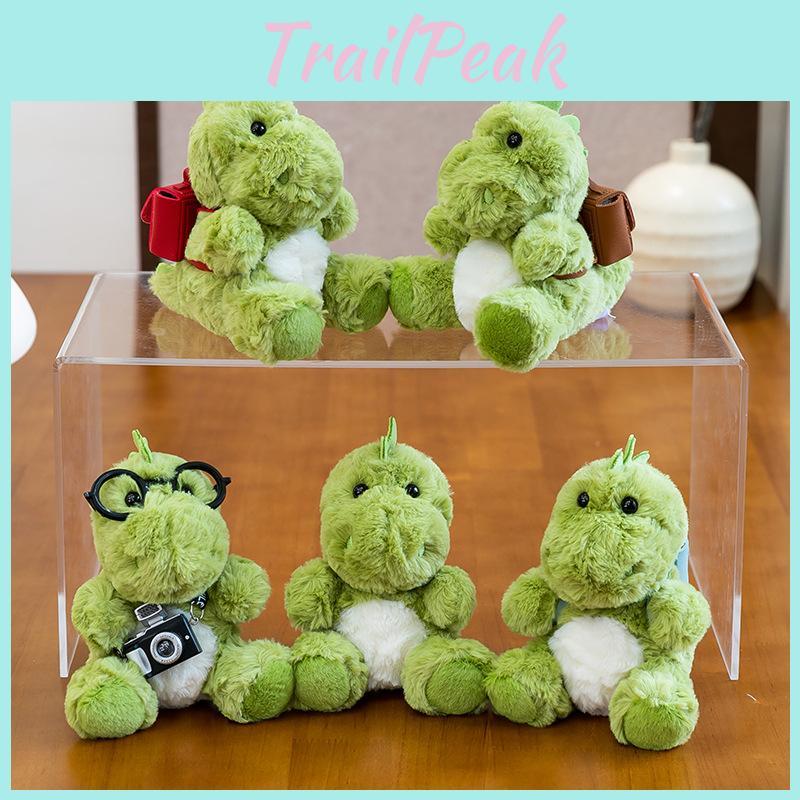 Scented Plush Dinosaur With Camera Flashing Light And Backpack Decor Gift For