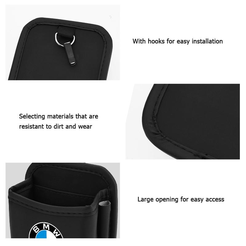 Car Air Vent Storage Pocket Phone Holder Coin Key Card Organizer For BMW M3 M5 X3 E93 F10 F20 F30 F40 F15 F25 F26 F31 F49 F86 yflb10