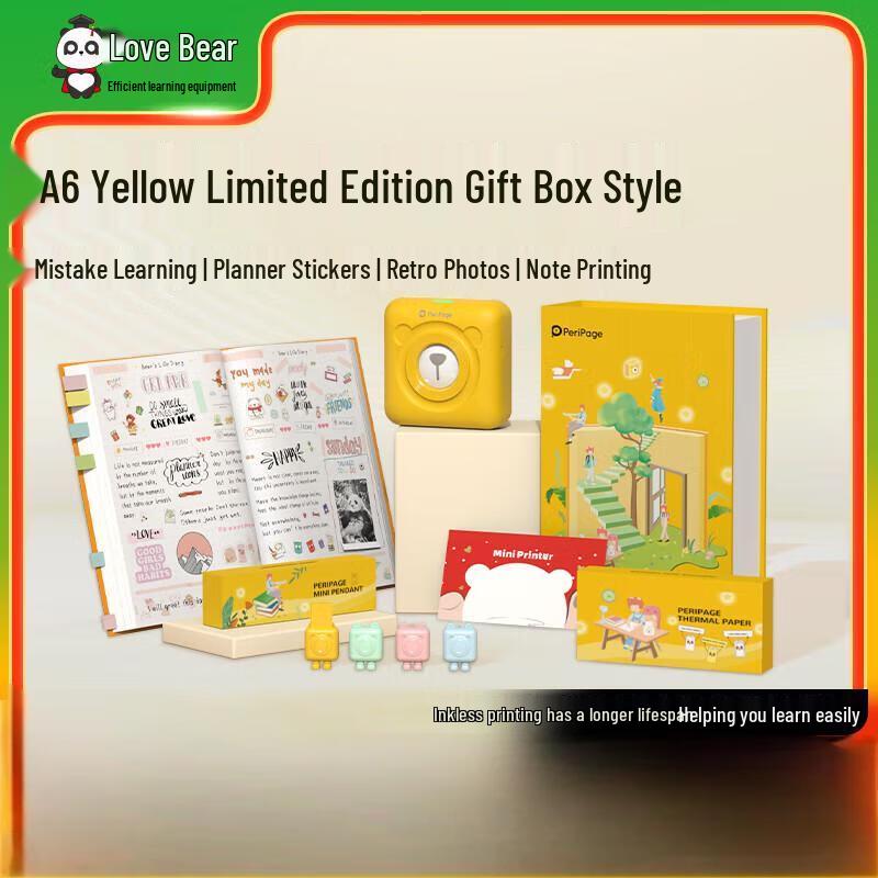 Ailibear A6 Portable Thermal Printer