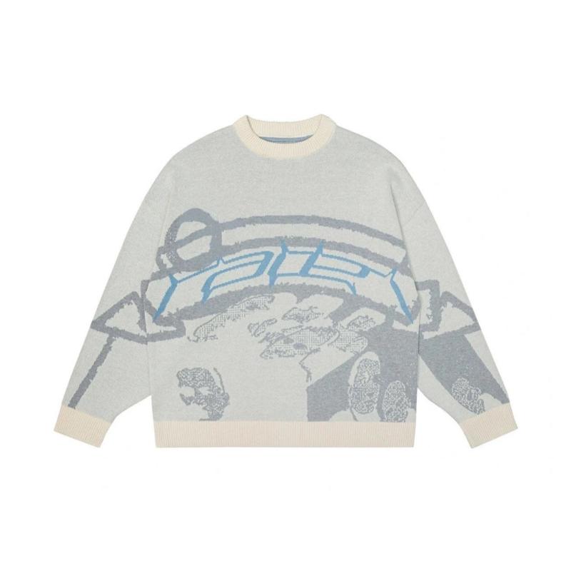 

Пуловеры унисекс, свитера, креативные полоски, женская вязаная уличная одежда, одежда больших размеров в стиле Харадзюку, трикотажная одежда с круглым вырезом, одежда XL белый