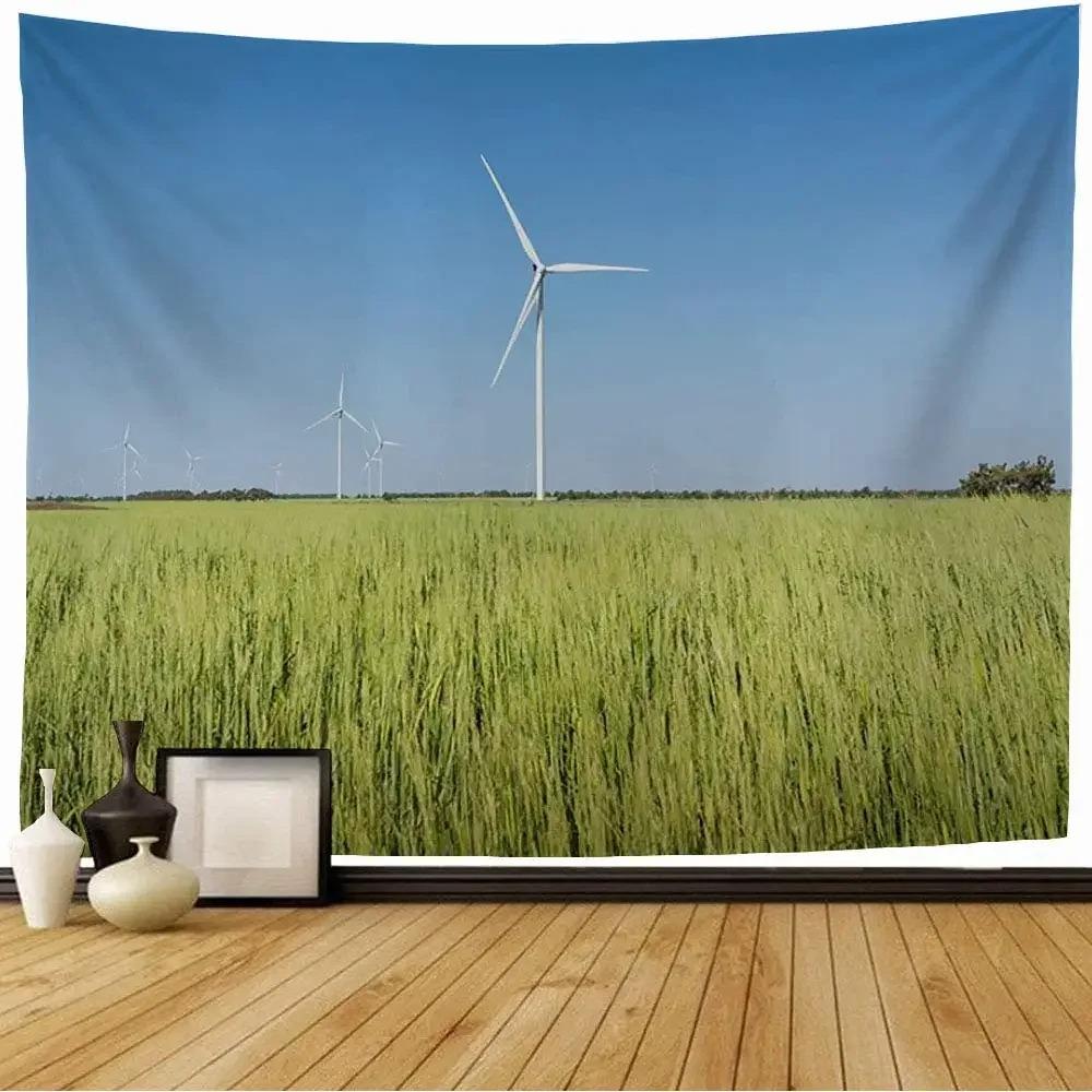 Гобелен с изображением ветряной турбины — фото 14