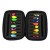 Sequins Fishing Lures Set with Storage Bag Compact Design Portable Metal Spoon Spinner Kit Freshwater Artificial Baits Fishing Tackle
