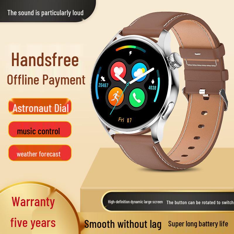 2025 Huaqiangbei Modell T05: High-End Smartwatch mit NFC, Wasserdicht, Multifunktional, Unisex-Design