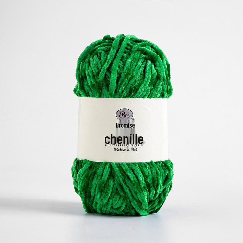 Chenille Golden Velvet Yarn for DIY Scarf, Teddy Bear, Snowdrop Crochet, Slippers