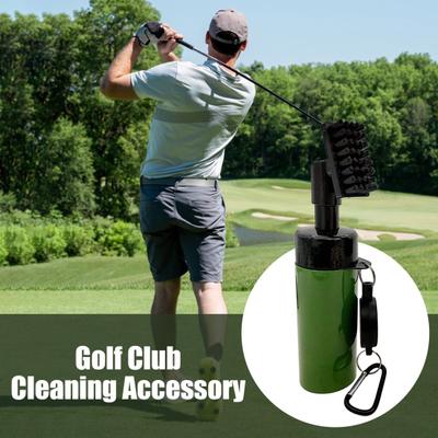 Čisticí kartáč na golfové hole se zasouvacím klipem Vodotěsný kartáček na čištění golfových holí Příslušenství na čištění golfových holí pro muže golfisty