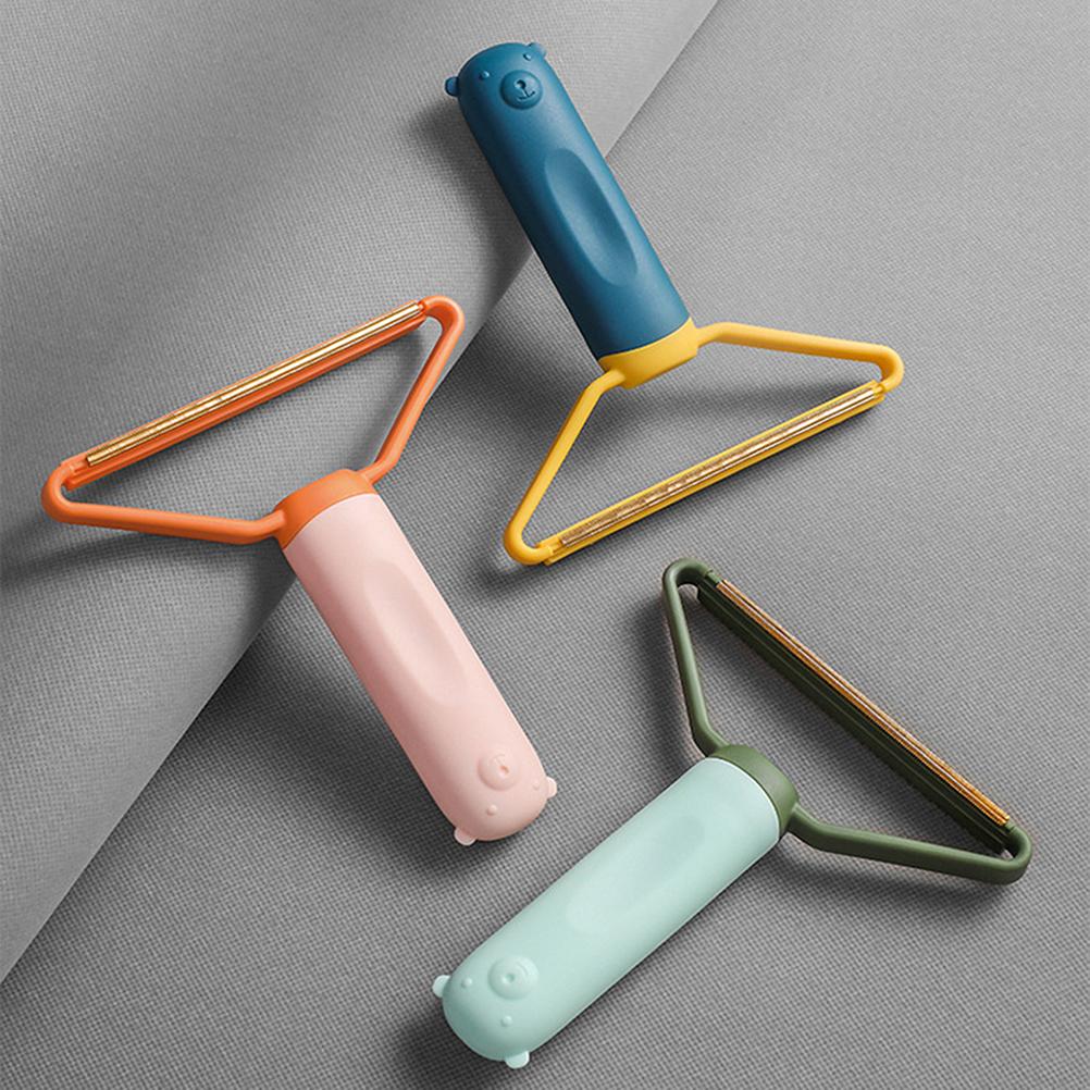 3 Pcs Double Headed Hair Removal Brush Hair Remover Manual Sofa Pet Hair Removal Suction Brush Does Not Hurt Clothes