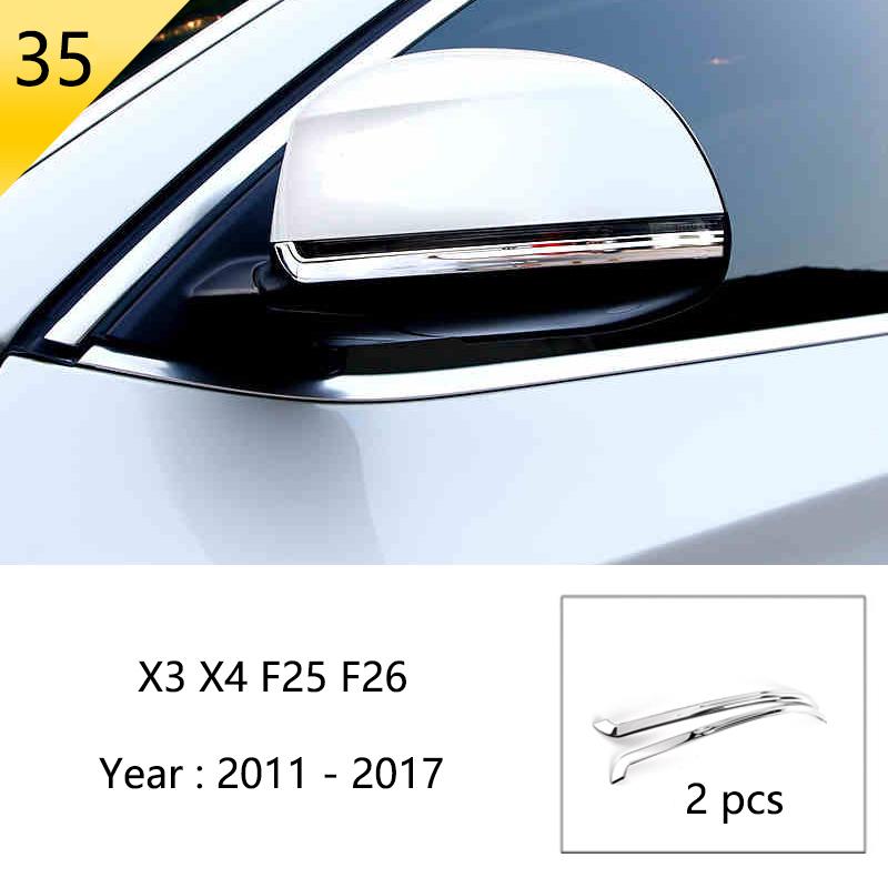 BBJS7 Accessories for BMW X3 X4 F25 F26 Car Inner Gearshift Air Conditioning CD Panel Door Armrest Cover Trim Decorative Car Stickers