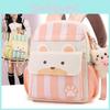 Stylish And Casual Unisex Children's Backpack In Various Colors With Arc Straps