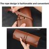 Portable Tool Roll Bag Electrician Repair Storage Tools Bag Multipurpose Wrench Hardware Leather ToolKit Folding Tools Organizer