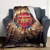 Arsenal Blanket Warmthful Decor Suitable for Sofa Bed Office All-Season Use Digital Print Gift for Travel Home Birthdays