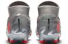 Nike Mercurial Superfly 7 Academy Mg Metallic Grey Crimson AT7946-906
