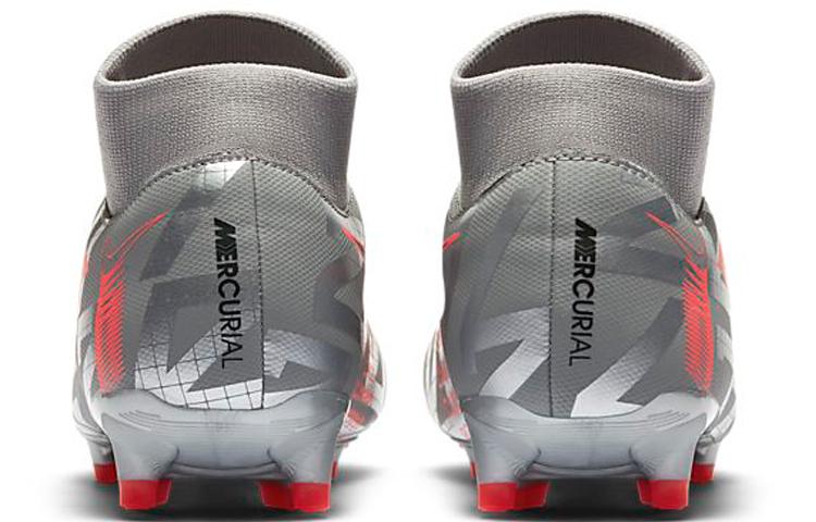 Nike Mercurial Superfly 7 Academy Mg Metallic Grey Crimson AT7946-906