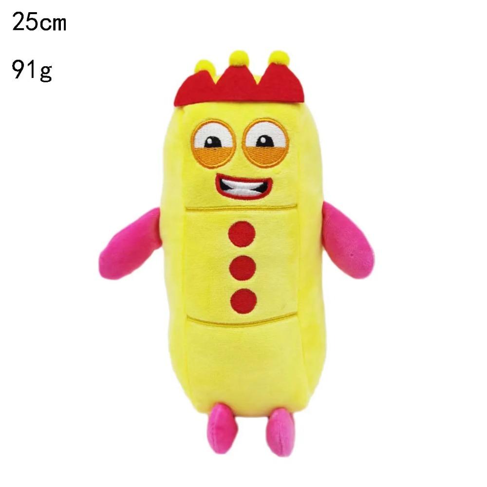 14-30cm Zahlen Plüschtiere Zahlen Stoffpuppen Filmreihe Cartoon Pädagogische Stofftiere Kinder Baby Kinder Geschenke
