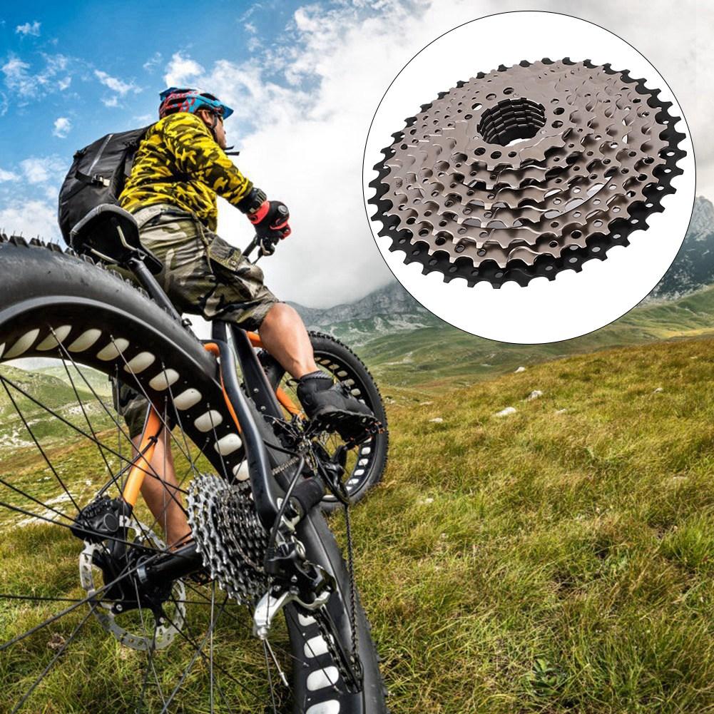 Road Bike Freewheel Cassette Sprocket 9 Speed 11 40T Bicycle Replacement Accessory