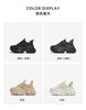 Tata/He She 2025 Spring Fashion Splicing Casual Thick-soled Dad Shoes Lace-up Female