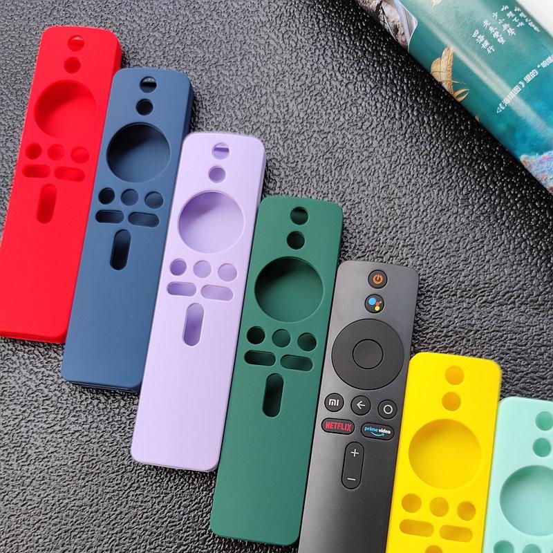 1Pc Remote Control Protective Cover for Xiaomi Mi Box S/4X Mi TV Colored Silicone Controller Case Shockproof Protector Sleeves