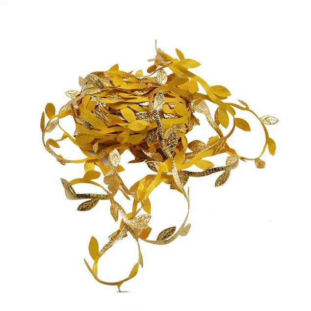 

Штучне зелене листя у формі шовку на 10 метрів для прикраси весілля. Вінок своїми руками. Подарунок. Скрапбукінг. Ремесло. Підроблена квітка. 10M