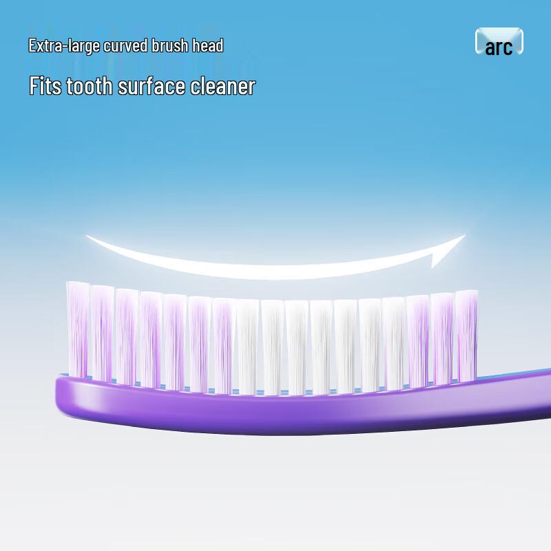 Semi Long-Head Soft Bristle Toothbrush 2-Pack