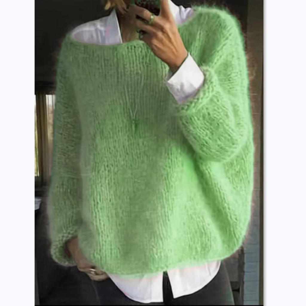 2026 Women's European & American Autumn Winter Knit Sweater - New Style Fashion Casual Top