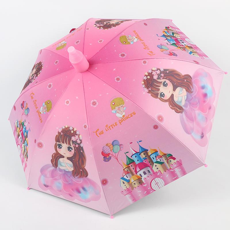 Automatic Cute Children's Umbrella for Students: Girls, Boys, and Kindergarten Kids