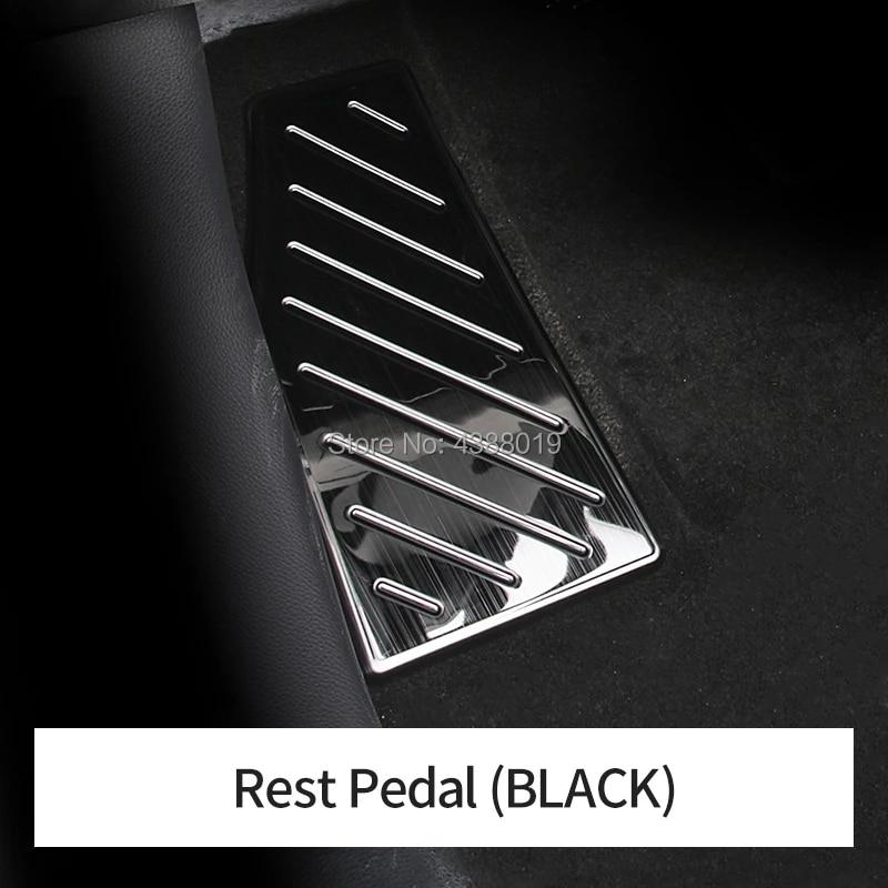 

Моя хорошая машина для Toyota RAV4, автомобильная педаль акселератора, педаль тормоза, подставка для ног, накладки на педали, нескользящий чехол Rest Pedal Black