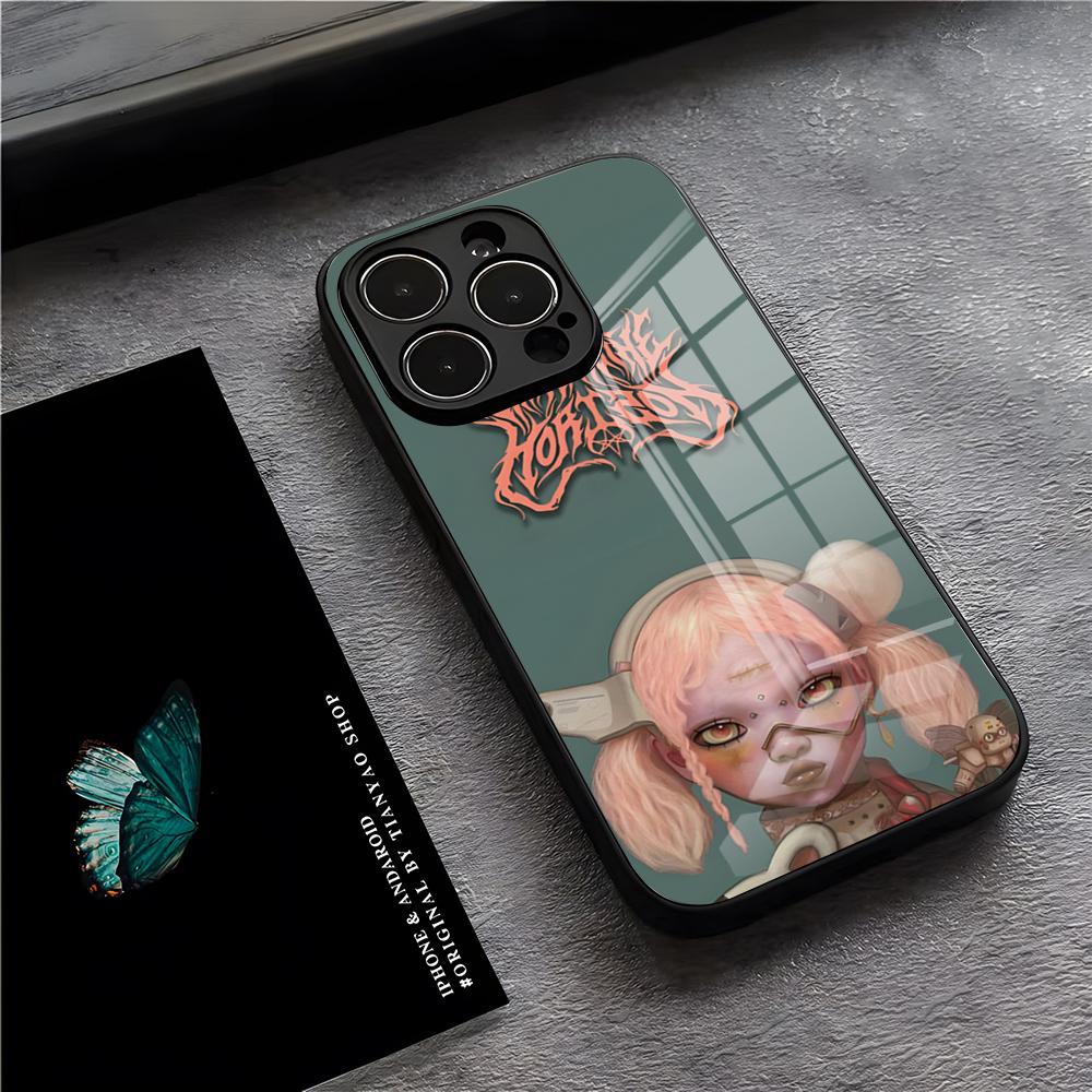 Bring Me The BMTH Horizon Phone Case For IPhone 17 Pro Max 15 Pro 16 14 Plus 12 13 Mini 11 Pro Shockproof Glass Cover