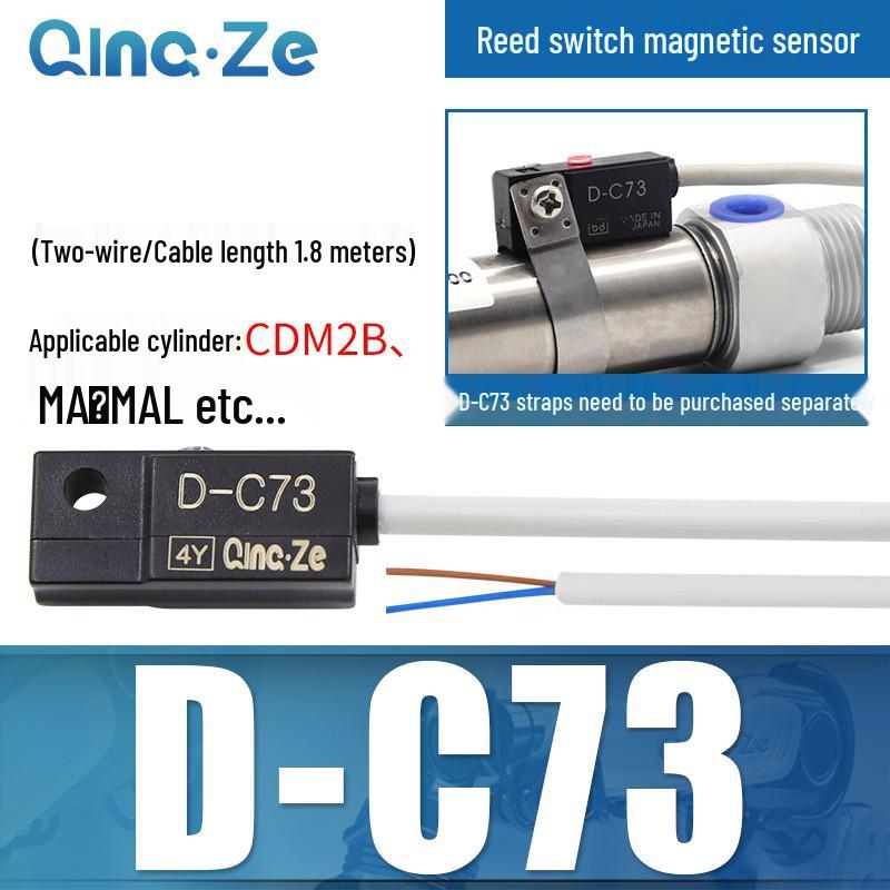 Magnetischer Zylindersensor: D-A93 Zwei-Draht & CS1-F Drei-Draht Endschalter