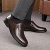 Scarpe Formale da Uomo in Pelle Mocassini di Lusso da Uomo Mocassini Eleganti Traspiranti Slip-on Nere Scarpe da Guida Taglia Grande 38-46