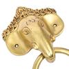 Brass Elephant Door Knock for Main Door | Antique Finish |  Elegant Home Entrance Décor | Durable & Stylish Front Door Accessory (3) | Pack of 1