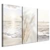 Quadro em tela italiana 90 x 60 cm tríptico - estilo boho - natureza Quadro em tela italiana 120 x 80 cm tríptico - estilo boho - natureza